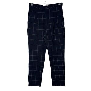Sita Murt | Black Windowpane Check Pants | EU 36 | US 4